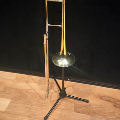 Monette Tenor Trombone Complete Large Bore 1986 - Raw Brass image 3