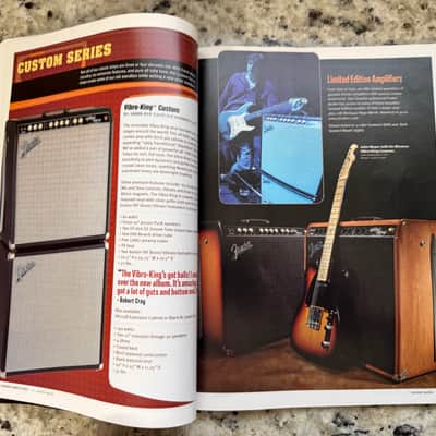 Fender Frontline 2004 catalog Stratocaster telecaster precision jazz bass jazz Master Jaguar twin reverb super BassMan image 17