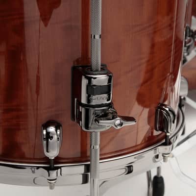 ~LIMITED EDITION~ Tama Starclassic Bubinga 5-Piece 10/12/14/16/22 Drum Kit Set in Figured Gloss African Cherry with Black Nickel Hardware *IN STOCK* image 5