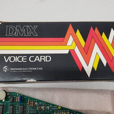 Oberheim DMX Voice Card w/Original Box #1 – Timbale image 3
