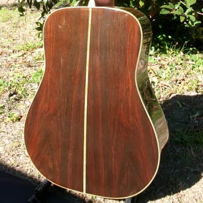 1976 Yairi YW-600 Dreadnought Guitar New Jacaranda + Yairi Hard Case image 9