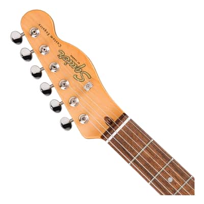 Squier Classic Vibe Custom Esquire - Candy Apple Red w/Indian Laurel FB image 4