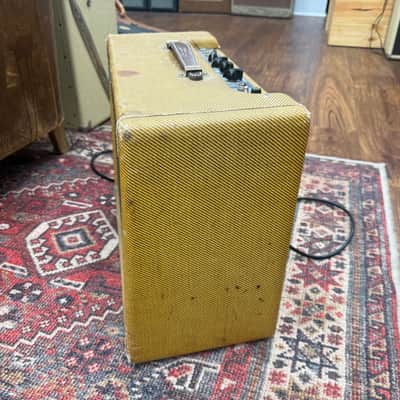 Fender Vibrolux 5F11 Narrow Panel 10-Watt 1x10" Guitar Combo 1960 - Tweed image 3