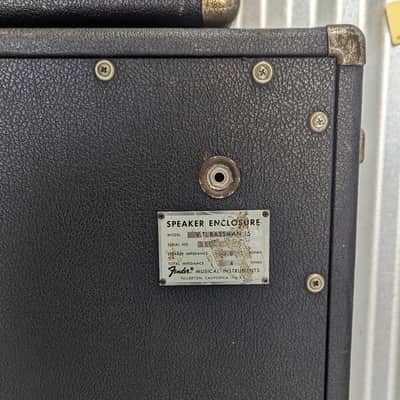 1969 Fender Bassman Head with 2x15 Cabinet image 6