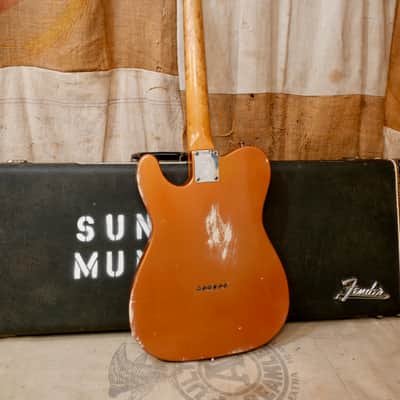 Fender Telecaster 1966 - Candy Apple Red - Refin image 5
