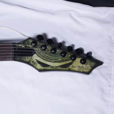 DEAN Dave Mustaine Zero "In Deth We Trust" electric GUITAR Z Graphic Top w/ CASE image 6
