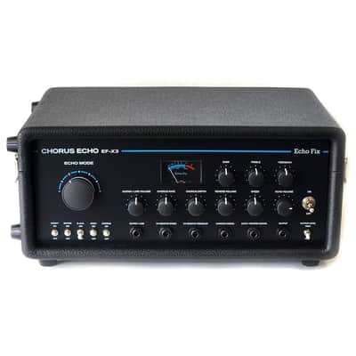 Echofix EF-X3 Tolex Enclosure Black Echo BBD Analog Chorus & Spring Reverb image 1