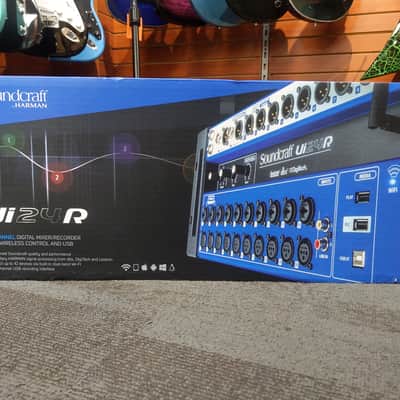 Soundcraft Ui24R 24-Channel Digital Mixer/USB Recorder with Wireless Control 2010s - Blue image 1