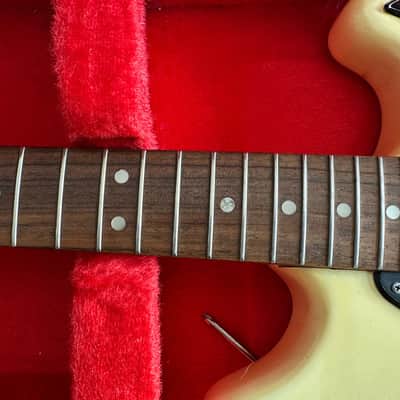Fender Mustang 1973 USA olympic white DiMarzio PUs image 5