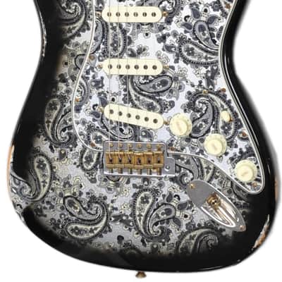 Fender : 2018 Limited '68 Stratocaster Black Paisley Relic Custom Shop image 1