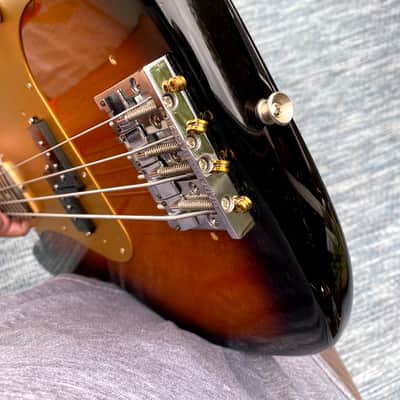 50's Fender Precision Bass - 2018 USA American Original Series-2 Tone Sunburst-Made in Corona, CA image 10