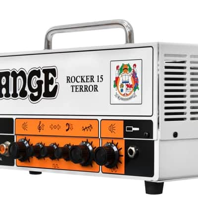 Orange Rocker 15 Terror 2-Channel 15-Watt Guitar Amp Head 2018 - Present - White image 1