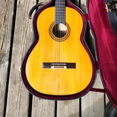 Yukio Nakade No. 4000 Concert Classical Guitar 1999 Solid Spruce, Solid BRW (As is) image 2