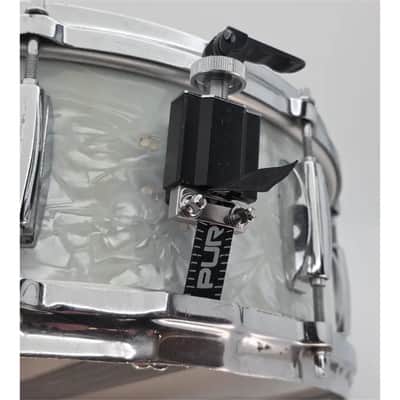 Used Vintage Gretsch Snare Drum White Marine Pearl - Fair image 5