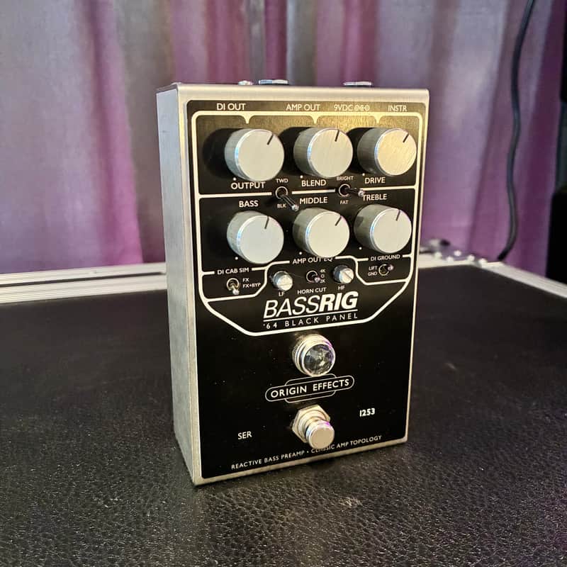 Origin Effects BASSRIG '64 Black Panel 2022 - Present - Black image 1
