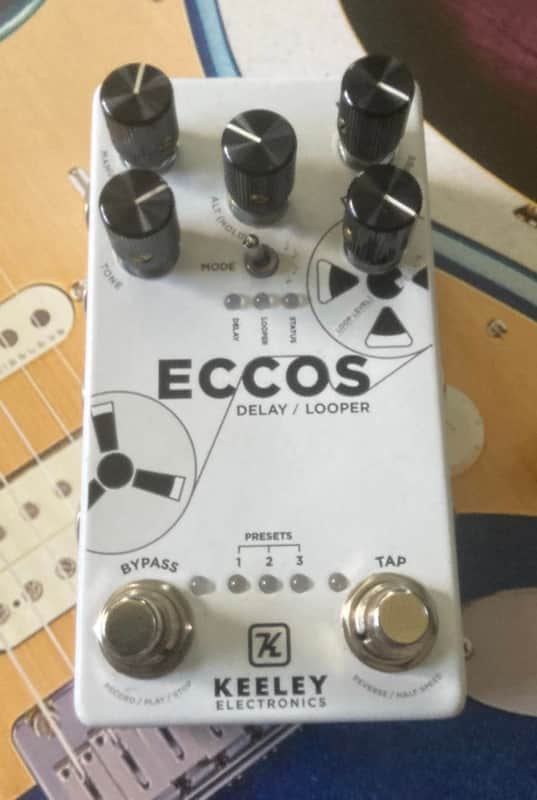 Keeley ECCOS Neo-Vintage Tape Delay 2019 - Present - White image 1