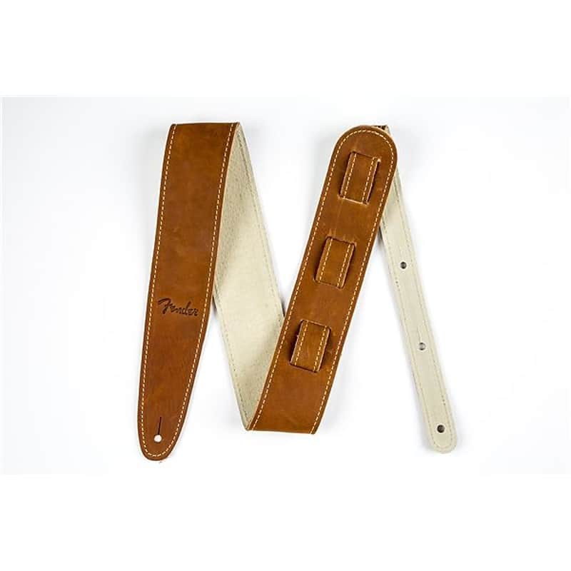 Fender Ball Glove Leather Strap, Brown 2016 image 1