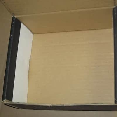 lightly handled - generally clean (some very lite cloudy surface scuffs / surface gray markings) Electro Harmonix EMPTY CARDBOARD BOX & original Owner's Instructions & warranty / registration paperwork ONLY for B9 Organ Machine pedal (NO: Pedal/Adapter) image 16
