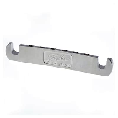 Faber TP-59NG Gloss Nickel Vintage Spec Pure ALU Tailpiece - CRYO image 3