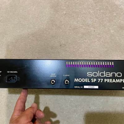 Soldano SP 77 Series II Preamp. 1973 - Purple | Reverb