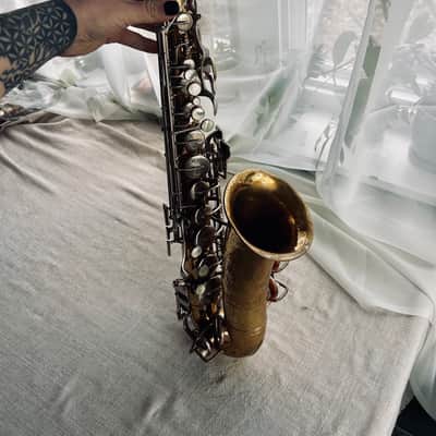Elkhart by Buescher 21A Alto Saxophone Eb – Vintage USA Project Horn image 3