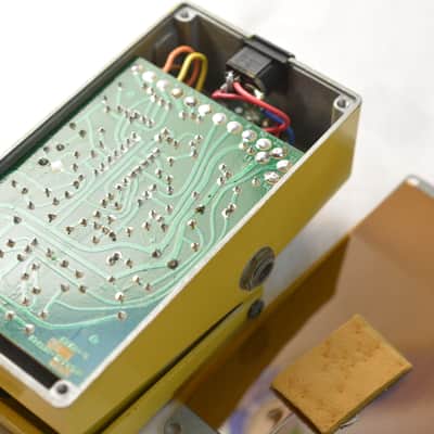 Boss OD-1 Over Drive (Black Label) 1981 - 1985 - Yellow Vintage Guitar Effects Pedal JRC4558D Made in Japan image 9
