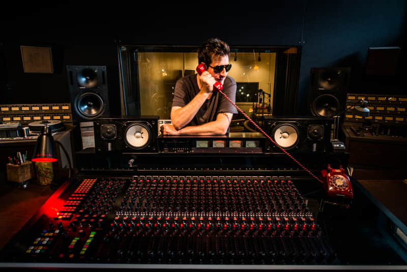 Sly Stone's Custom Flickinger N32 Matrix Recording Console image 1