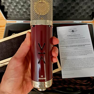 Vanguard Audio Labs V13 Large Diaphragm Multipattern Tube Condenser Microphone 2010s - Maroon image 2
