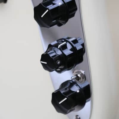 New Fender Player Plus Jazz Bass with New Fender Gig Bag Olympic Pearl White image 3