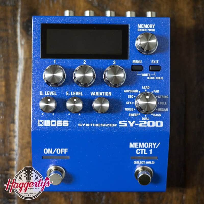 Boss SY-200 Synthesizer Guitar Effects Pedal image 1