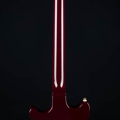 Huss & Dalton Meridian DC Custom Lipstick Red Flamed Maple and Mahogany Double Cutaway NEW image 21