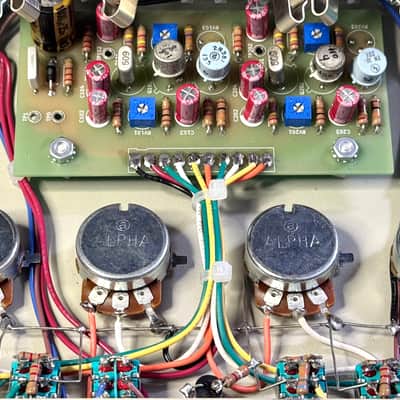 AMPTEK Stereo Saturator - Vintage Germanium Line Amp Pedal w/ NOS Germanium,  Decapitator / FATSO / Black Box / Rangemaster / Neve Inspired image 3