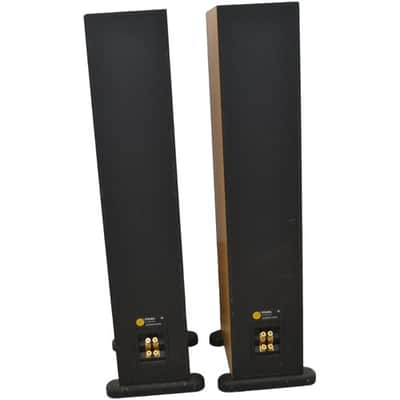 PMC FB1+ Floorstanding Speakers Light Oak Transmission Line Bi-Wire UK image 4