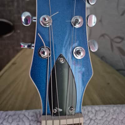 Gretsch G5232T Electromatic Double Jet FT 2022 - Present - Fairline Blue Gretsch Hardcase image 11