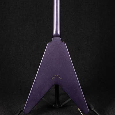 Gibson Custom Shop Flying V Custom - Purple Sparkle image 4
