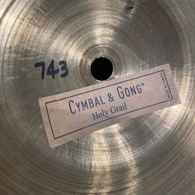 Cymbal & Gong - 14" Holy Grail Hi-Hat Cymbals Pair, 654g, 743g 2010's image 12