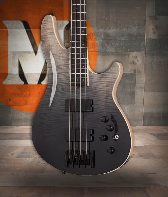 Schecter SLS Elite-4 - Black Fade Burst (BFB) (1391) image 1