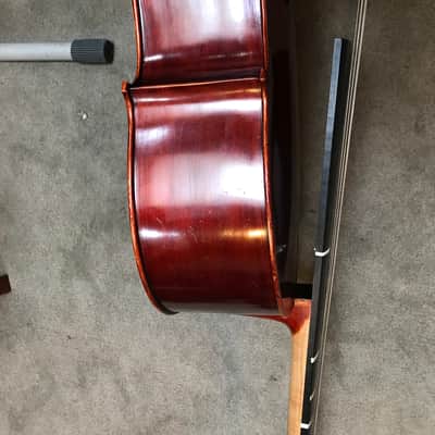 San Diego Violins Cello STV 1015 Full Size Early 2000’s - European stain image 10