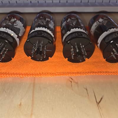 Groove Tubes Gold Series GT-6550-R Matched Power Tubes Medium Duet 2010s - Standard image 6