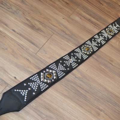 Carlino Custom Templar Tigereye Crystal Black Leather Strap image 10
