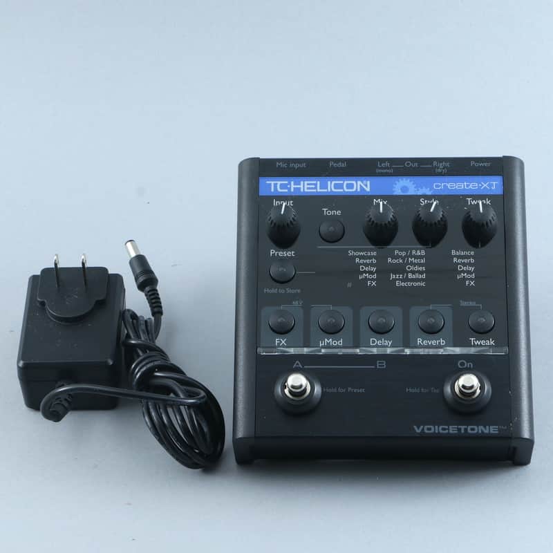 TC Helicon Voicetone Create XT Vocal Effects Pedal P-30935 image 1