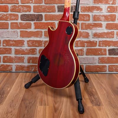 Gibson Les Paul Custom Plain Maple Top Cherry Sunburst 1981 w/OHSC (Refret) image 8