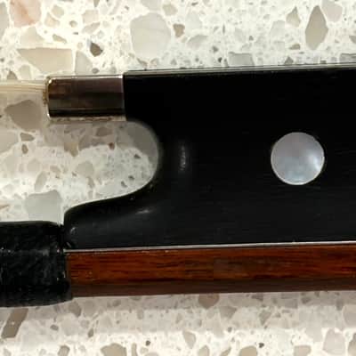 Beautiful old 4/4 labeled Francois Tourte 1810 Saxony violin Bow labeled Francois Tourte 1810 image 8