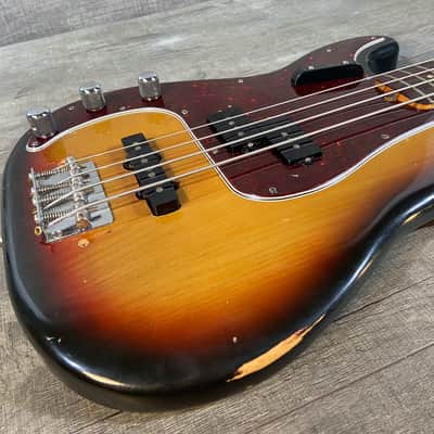 Fender Precision/Jazz Bass 1976 Sunburst....Lefty! image 5