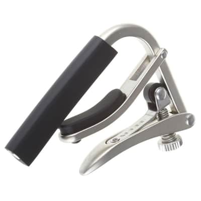 Shubb Standard Capo C1n – Brushed Nickel for Steel-String Guitar image 1