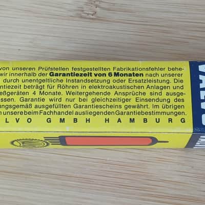 Extremely rare NOS NIB 1965 SIEMENS E82CC TRILPE MICA VALVO label special quality ecc82 12au7 like 5814 ecc802S super strong, fully tested Superb sounding tubes ! image 16
