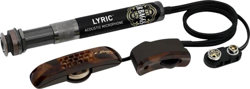 LR Baggs Lyric Acoustic Guitar Microphone with Endpin Preamp and Volume Control image 1