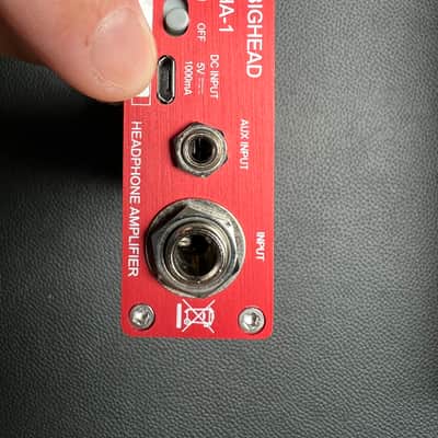 Phil Jones HA-1 BigHead Mobile Headphone Amp - Red image 5