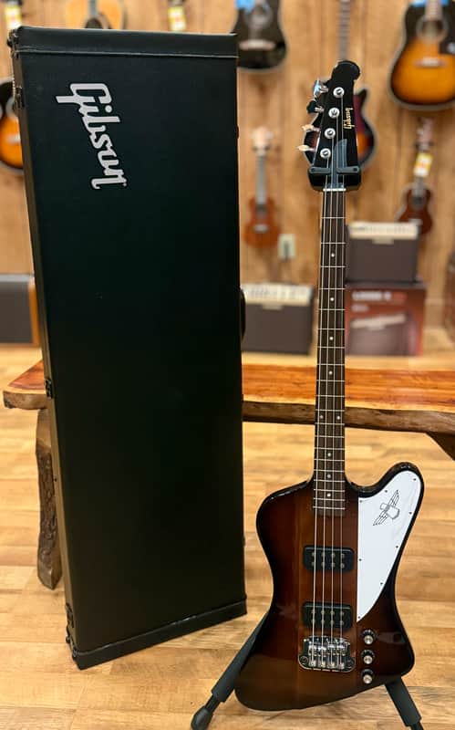 Gibson ThunderBird 4 String Bass Tobacco Sunburst With Gibson Case, Strap, & COA image 1