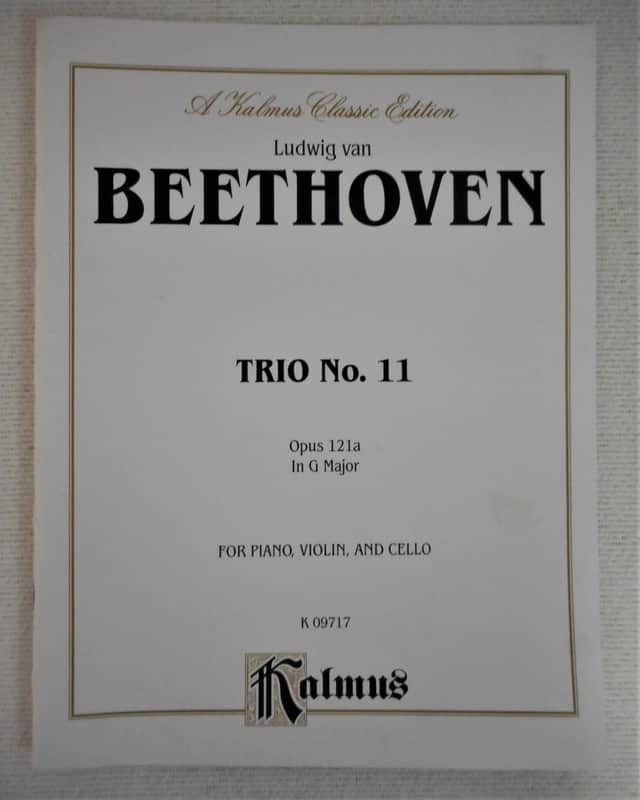 Beethoven Trio No. 11 For Piano, Violin and Cello image 1